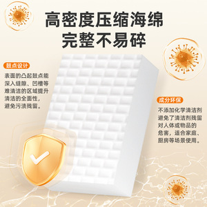 Esponjas de limpieza comprimidas rectangulares Blueport Nano para eliminar manchas de ollas y sartenes - Product Image 3