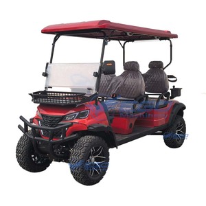 Carrito de golf de alta calidad y duradero, cómodo para conducir, con 4 asientos, coche turístico/buggy eléctrico/coche eléctrico - Product Image 4