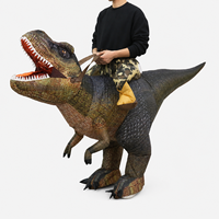 Costume gonflable de dinosaure en gros – Idéal pour défilés d'Halloween, confortable et réutilisable