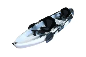 Viking Roto molded Tandem Kayak Familie sitzen auf Top 2 Personen 3 Personen Angel kajak zum Verkauf