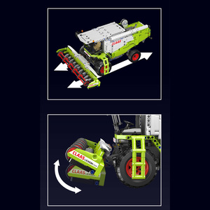 17014 Bloques de Construcción de Control Remoto para Cosechadora, Modelo de Juguete de Ingeniería de Alta Dificultad para Adultos, Regalo de Cumpleaños - Product Image 5