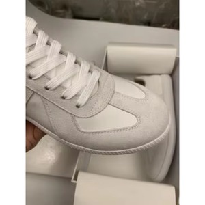 Zapatillas de deporte vintage de cuero genuino para mujer, zapatos cómodos con cordones para hombre y mujer, zapatos planos informales ligeros y transpirables - Product Image 4
