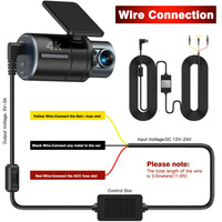 Kit de câble de câblage universel USB Type C pour caméra embarquée avec fusible DC 12V-24V vers 5V pour DVR de voiture