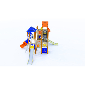 Equipo de juegos al aire libre HPL de alta calidad rentable de diseño moderno disponible en escuelas, <span class=keywords><strong>parques</strong></span> y comunidades - Product Image 6