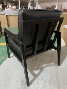 All'ingrosso moderno <span class=keywords><strong>nero</strong></span> singolo <span class=keywords><strong>divano</strong></span> sedia per il tempo libero caffetteria poltrona in pelle <span class=keywords><strong>divano</strong></span> - Product Image 4