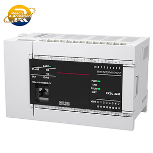 FX5U-32MT-ESS 一体化 PLC 控制器 电源 CPU I/O 适用于三菱工业控制 PLC 编程 Modbus - Product Image 3