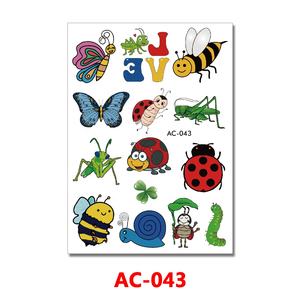 Disegni carini personalizzati impermeabili di buona qualità Non tossici falsi <span class=keywords><strong>tatuaggi</strong></span> temporanei per bambini per mani braccia - Product Image 3