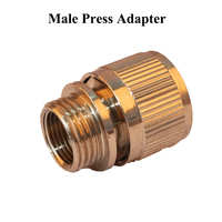 Componentes Personalizados YOD, Servicio de Mecanizado CNC de Alta Precisión, Adaptador de Presión Macho 1/2 NPT, Acero Inoxidable, Certificado NSF/ANSI 61