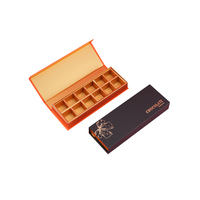 Emballage ZY Coffrets Cadeaux Chocolat Couvercle Magnétique Marque Pliant Insert Doublures Résistant À La Graisse Assorti Avec Sac Cadeau Conteneur De Bonbons