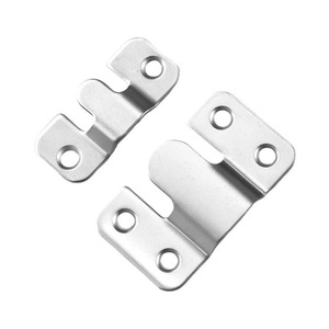 Stainless Steel Mountain-Shaped Buckle Connector Sofa Frame Hanging Piece Concealed <b>Snap</b> <b>Hook</b> Fixing Durable - Product Image 1