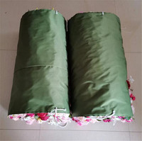 QSLH-V087 Offre Spéciale fleur artificielle mur décoratif panneau de soie rose clair plume mur pour décoration de mariage