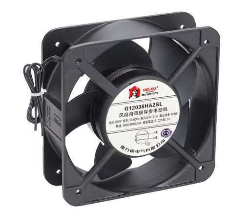 Axial Fan 200x200x60 120 X 120 X 38 12VDC 24VDC 220VAC 380VAC Cooling Fan for the Cabinet Chassis 2.16W 2.4W 3.6W 4.8W 5.52W 6W