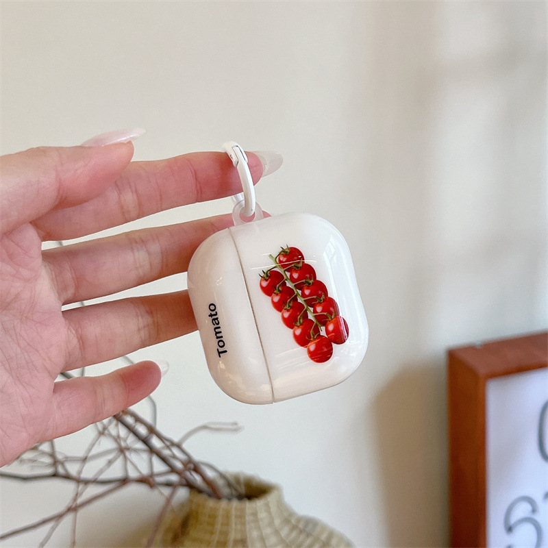 White background tomato buckle