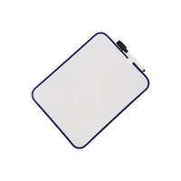 Classe magnétique effaçable à sec Lapboard tableau blanc lignes d'impression Mini enfants étudiants tableau blanc avec cadres en PVC
