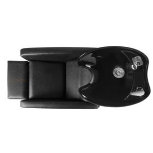 Chaise de shampoing portable avec lavabo en céramique, équipement de salon de luxe - Product Image 6