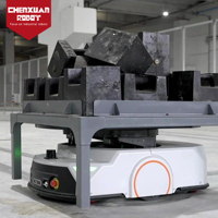 Chariot mobile AGV industriel, véhicule à guidage automatique, robot de livraison de marchandises sans conducteur pour ligne de production