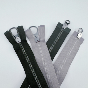 Chuỗi dài mở-end Nylon dây kéo 3M đầy đủ Zip ren Polyester cho may váy túi Giày phụ kiện thuận tiện băng kéo thanh trượt - Product Image 5