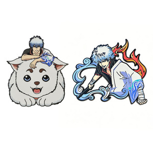 Spille da bavero anime <span class=keywords><strong>Gintama</strong></span> all'ingrosso di alta qualità, distintivi decorativi in smalto duro - Product Image 1