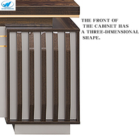 Usine Pas Cher Trois Tiroirs et Type De Porte Armoire Fixe Épais Ordinateur De Bureau Gestionnaire De Bureau Table De Bureau Administratif