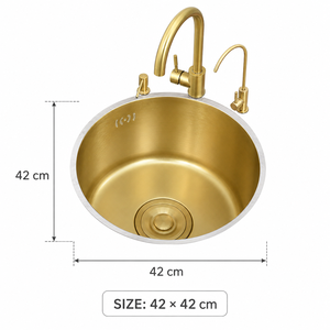 Lavabo de Luxe Moderne - Évier de Salle de Bain - Sanitaires Écologiques pour Maison Contemporaine - Product Image 3