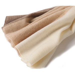 Bufanda de Cachemira Tejida de Longitud Media con Bloques de Color, Chal Cálido y Moderno para Mujer, Otoño Invierno - Product Image 4