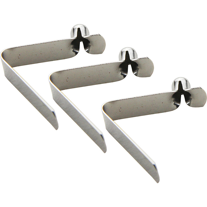 Изготовленный на заказ OEM зонт для палатки никелированный V-Образный Пружинный стальной трубчатый замок Pin Кнопка пружинный зажим