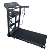 Tapis roulant électrique pliable multifonctionnel avec écran LED, capacité de 100 kg, pour la salle de sport à domicile et l'entraînement cardio