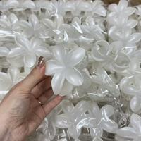 Klip rambut bentuk bunga matahari antiselip, 8CM klip cakar rambut bunga besar lucu dengan warna Muiti untuk gadis rambut tebal