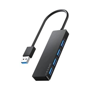 USB 3.0 ฮับ OEM 4 พอร์ต USB A Splitter พลาสติกฮับ Expander อะแดปเตอร์แบบพกพา Multiport DATA Hub สําหรับแล็ปท็อป <span class=keywords><strong>Mac</strong></span> Pro และโทรศัพท์มือถือ - Product Image 1