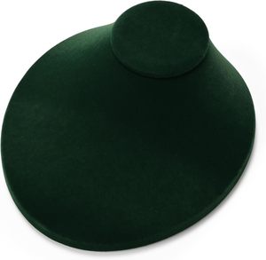 Expositor de Joyería Personalizado de Fábrica, Soporte para Colgantes y Cadenas, Busto de Tela de Gamuza para Collares - Product Image 3
