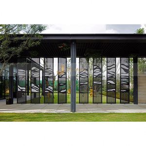 ANN9514 Custom Laser Cut Modern Coated Stainless Steel <b>Decorative</b> <b>Screen</b> Partition Beautiful Durable & Unique - Product Image 3