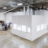 Salle blanche semi-conductrice de nanotechnologie, salle blanche microélectronique