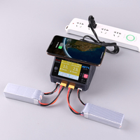 Chargeur intelligent double canal HOTA D6 Ultra en nitrure de gallium 300W pour batterie lithium de modèle d'avion FPV et de bateau