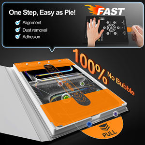 ฟิล์มกันรอยหน้าจอแบบกระจกนิรภัย ผลิตในจีน ติดตั้งง่าย ให้ความรู้สึกเหมือนกระดาษ สำหรับ iPad พร้อมอุปกรณ์ช่วยจัดตำแหน่ง - Product Image 1