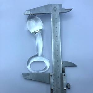 Анальная пробка из хрустального стекла - Product Image 5