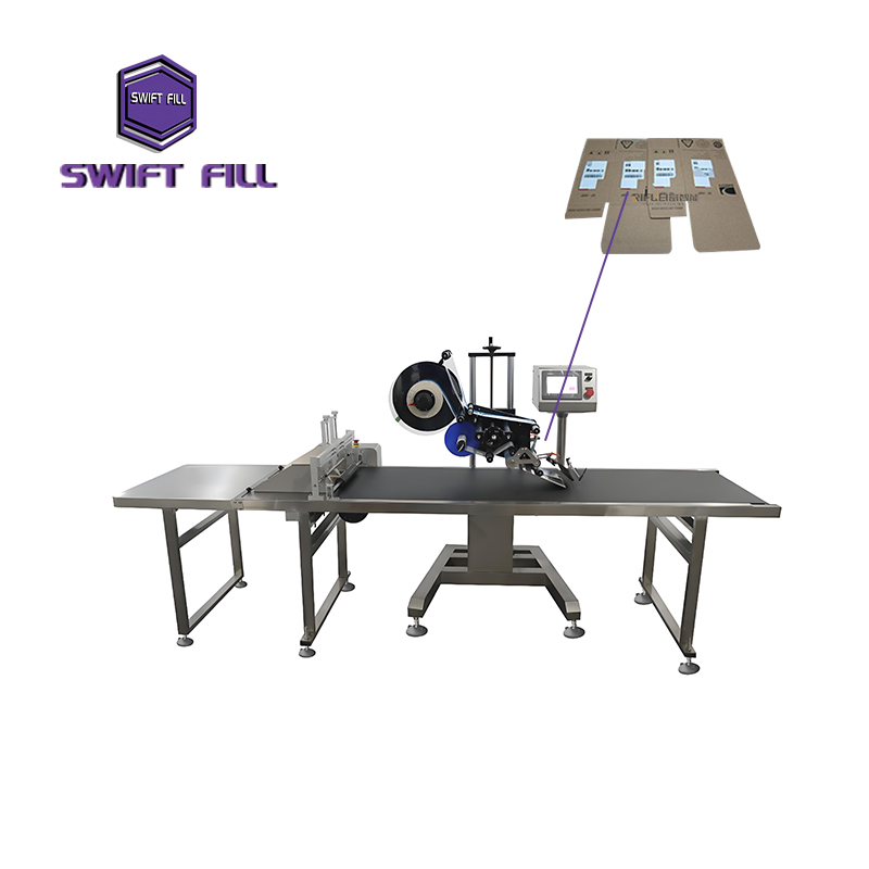 Factory Customized High Efficient Smart Fully Automatic Page Separation Paper Cartons Labeling Machine High-Speed