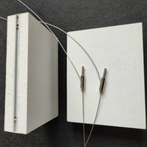 사무실 천장 배플 유리 섬유 음향 천장 배플 디자인 <span class=keywords><strong>NRC</strong></span> 0.9 - Product Image 6