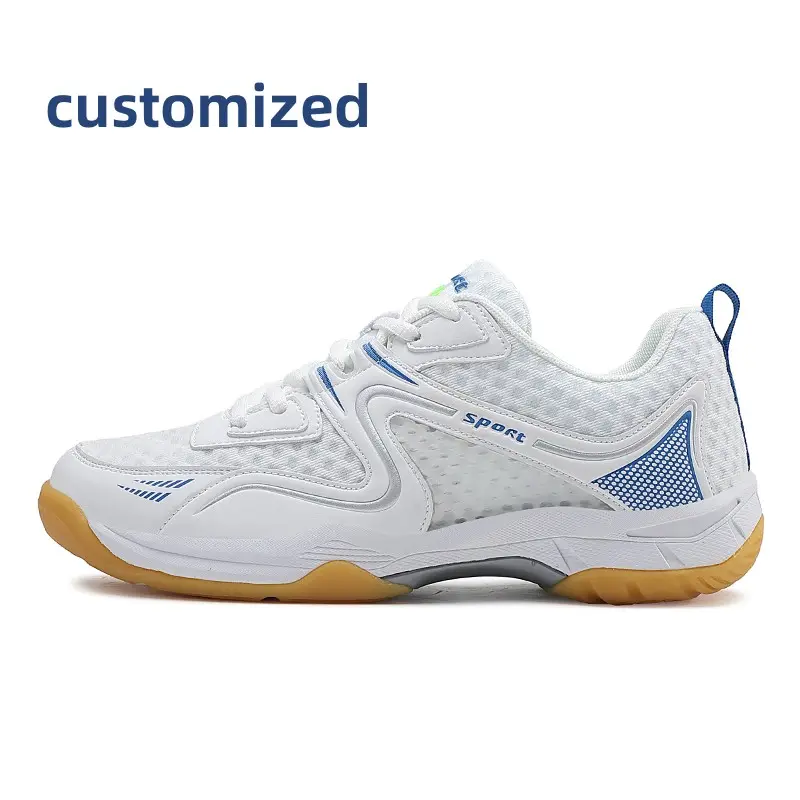 Erkek rahat tenis ve Badminton Sneakers rahat kapalı/açık spor ayakkabıları kaymaz özellikleri ile benzersiz yeni ayak tarzı