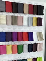 Tissu satiné imitation acétate en gros pour filles et garçons, luxe léger, 213 GSM