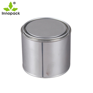กระป๋องสีเปล่าขนาด 500 มล. 1 ลิตร 2 ลิตร พร้อมฝาแบบกด - Product Image 1