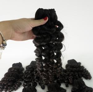 Pelo humano sin procesar, pelo virgen de Vietnam, suelto, ondulado, rizado, 100% humano, sin enredos, sin derrames - Product Image 2