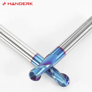 HANDERK 2/4 Flöten-Spiralfräser Schneider Ballnussen-Endfräsgerät für CNC-Werkzeug