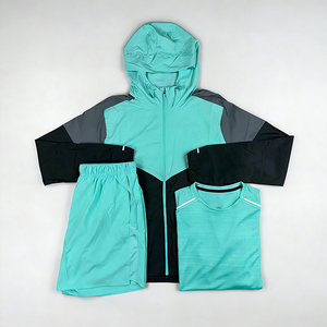 Blouson fin sur mesure coupe-vent imperméable en polyester avec fermeture éclair pour <span class=keywords><strong>homme</strong></span> – Idéal <span class=keywords><strong>été</strong></span> - Product Image 1