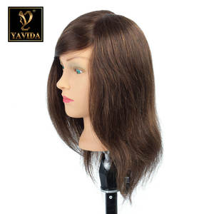 Cabeza <span class=keywords><strong>de</strong></span> maniquí al por mayor/cabeza <span class=keywords><strong>de</strong></span> entrenamiento <span class=keywords><strong>de</strong></span> cabello natural/muñeca <span class=keywords><strong>de</strong></span> Maniquí <span class=keywords><strong>de</strong></span> <span class=keywords><strong>peluquería</strong></span> - Product Image 5
