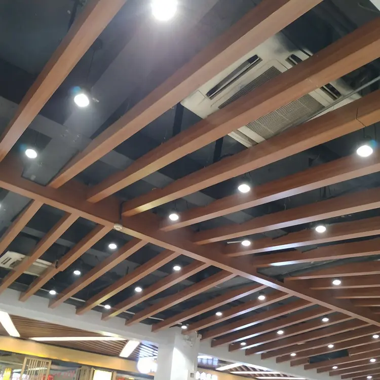 Metal Ceiling Strip Aluminum Suspended Decorative False Ceiling Design With Building Materials