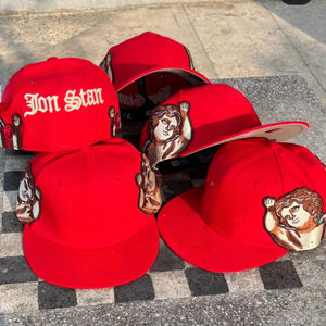 Gorra de Béisbol de 5 Paneles Original de Alta Calidad, Nueva, con Pedrería, Gorra Trucker Bordada en Blanco - Product Image 2