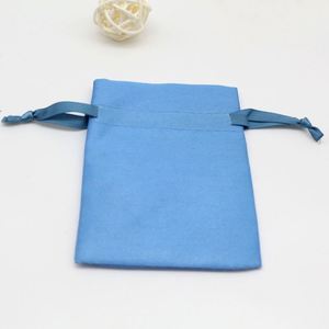 Satin Silk Dust <b>Bag</b> Recyclable Reusable <b>Cloth</b> Protection Pouch Custom Drawstring <b>Bag</b> with logo for Hair Extensions Storage - Product Image 2