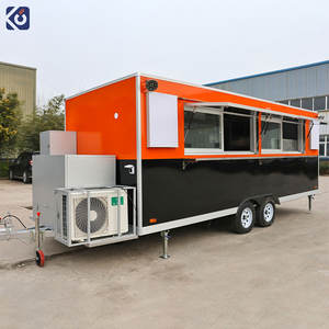 Cuisine mobile de rue personnalisée, remorque de concession de pizzas, camion de <span class=keywords><strong>tacos</strong></span>, camion de barbecue, restaurant mobile, kiosque à café mobile - Product Image 4