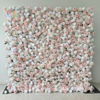 Fournitures de décoration de mariage tournesol artificiel floral panneau de fond de mur Orange jaune soleil fleur mur pour événement lieu location boutique