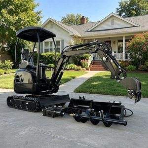 Mini-excavatrice agricole XJ-16 de 1,6 tonne avec moteur 5 cylindres, livraison gratuite, à vendre - Product Image 5
